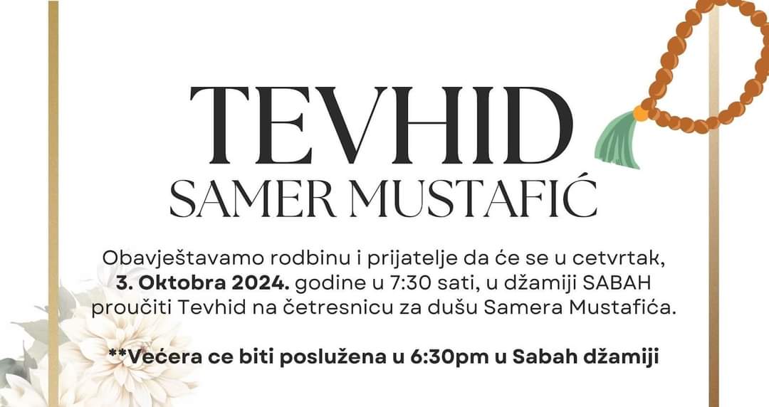 TEVHID - SAMER MUSTAFIĆ