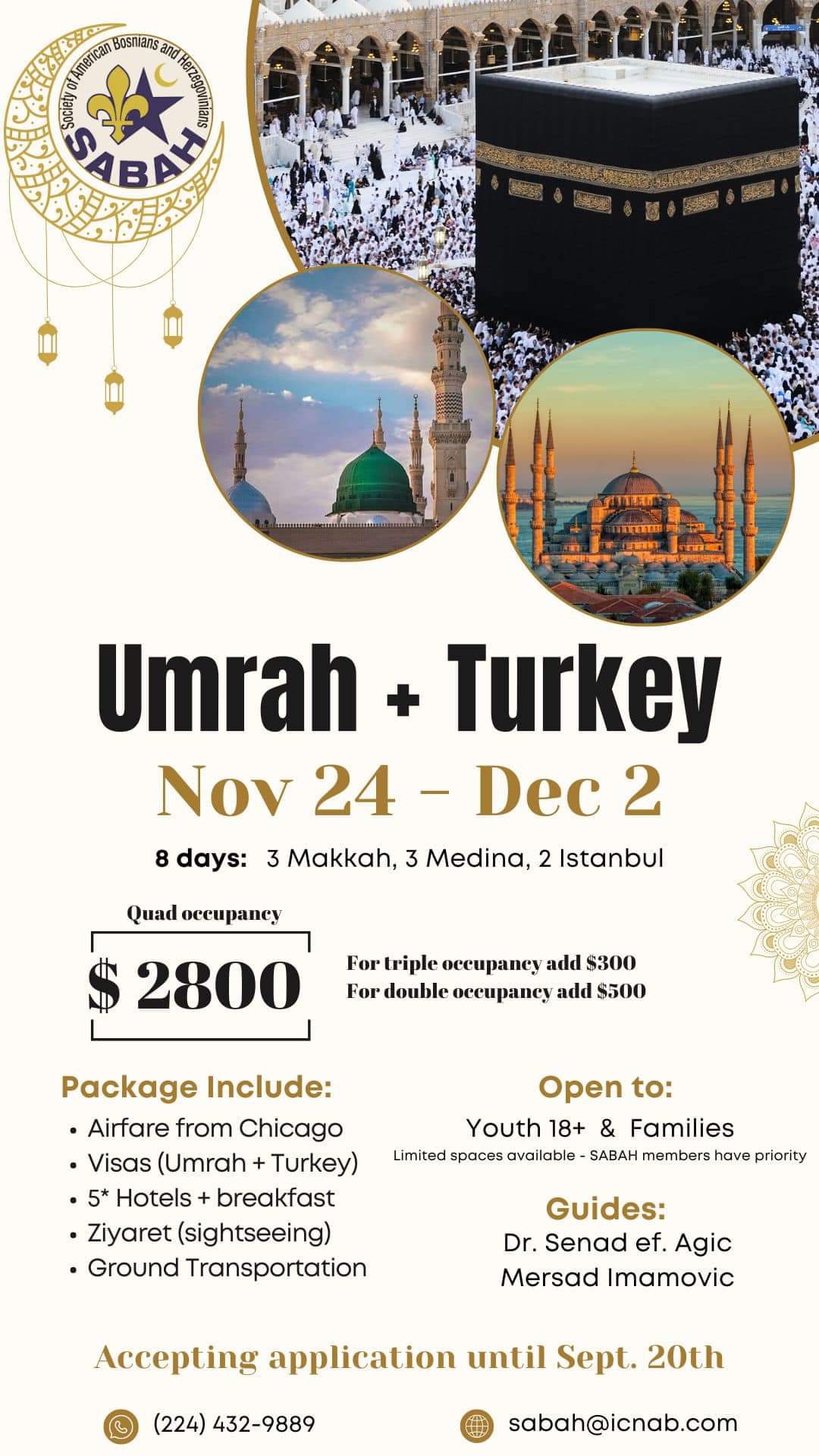 Umrah + Turkey